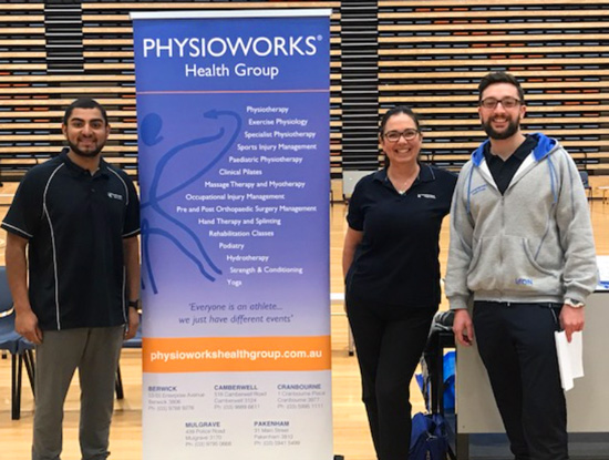 Physioworks Health Group Educating Junior Casey Basketballers