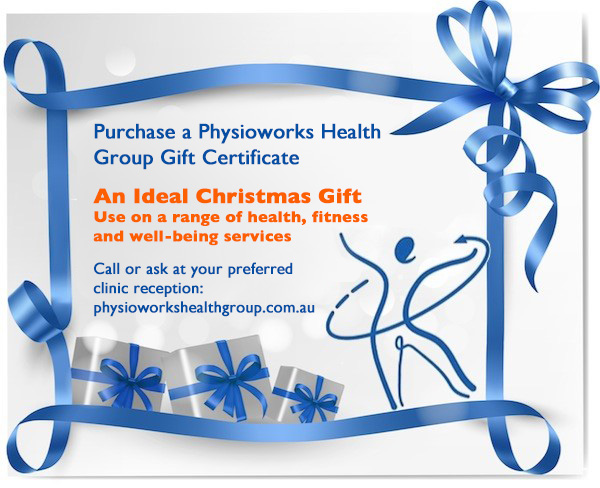 Physioworks Health Group healthy stocking fillers helping to keep all active in 2020