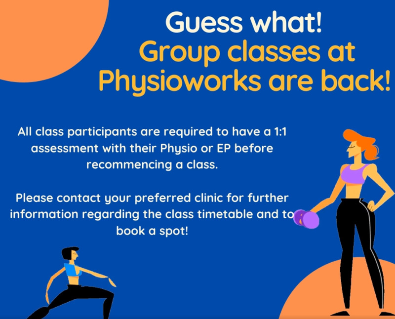 Exercise Physiology Group Classes return at Physioworks Health Group