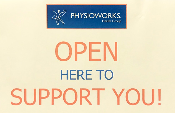 Physioworks Health Group clinics re-open