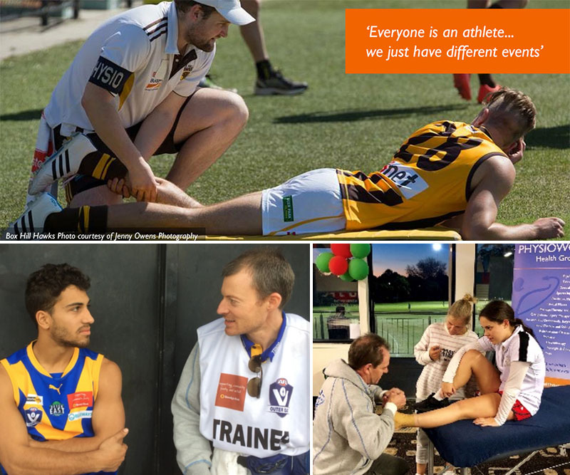 Footy is back. Physioworks supporting community clubs in season 2021