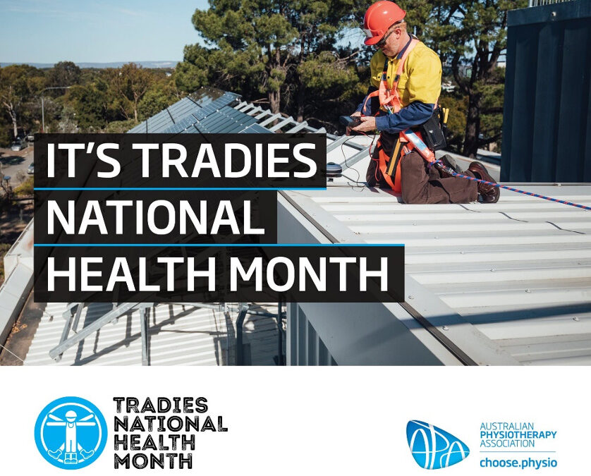 Physioworks support Tradies National Health Month