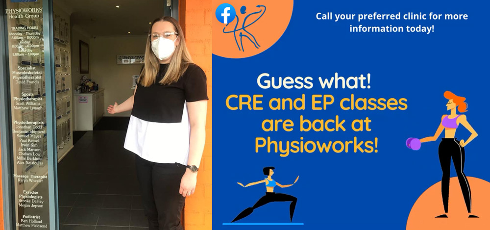 Physioworks Health Group is open for Group Exercise Physiology classes