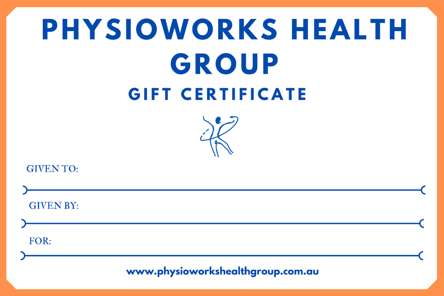 Give a Physioworks Gift Voucher this Christmas