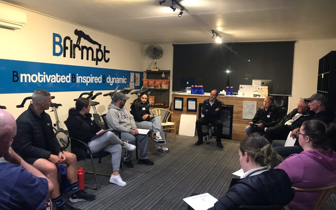 In our Community: Physioworks educating local footy trainers.