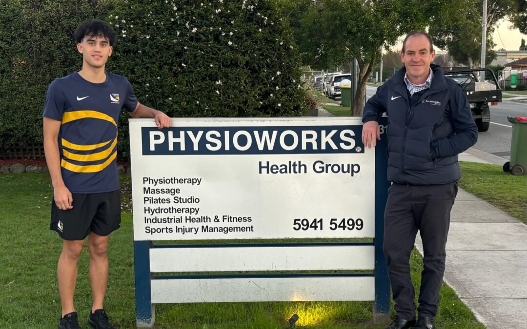 Physioworks Health Group support local community athlete Riley Morehu.