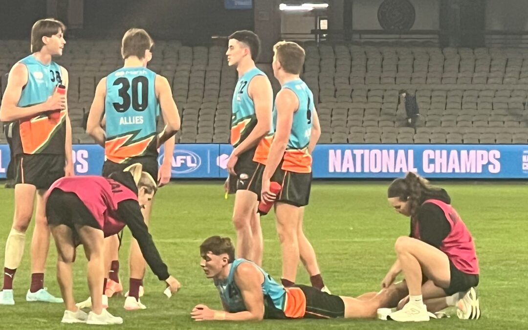 Physioworks Physiotherapist Madison Klooster busy year of footy.